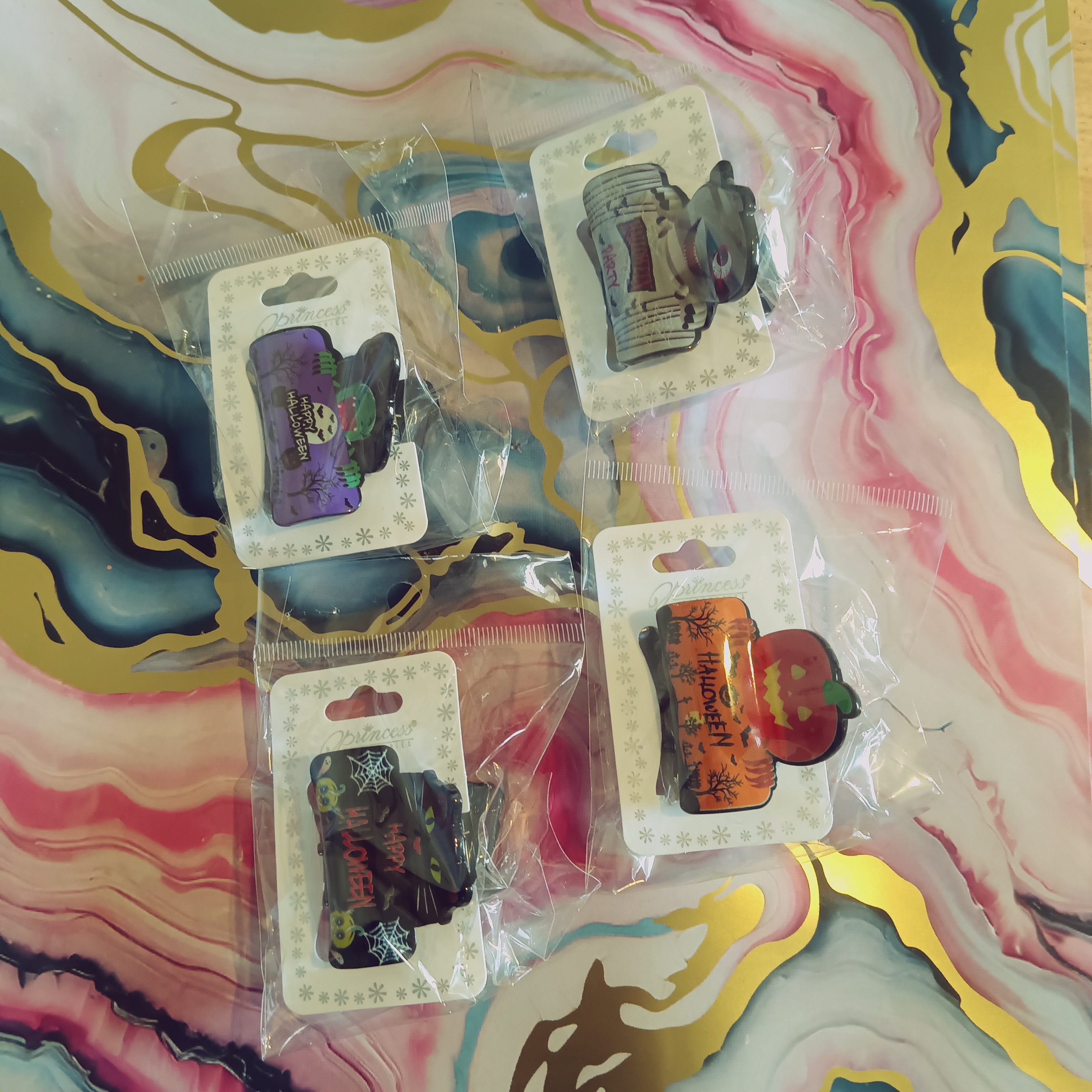 Halloween Themed Phone Accessories Set